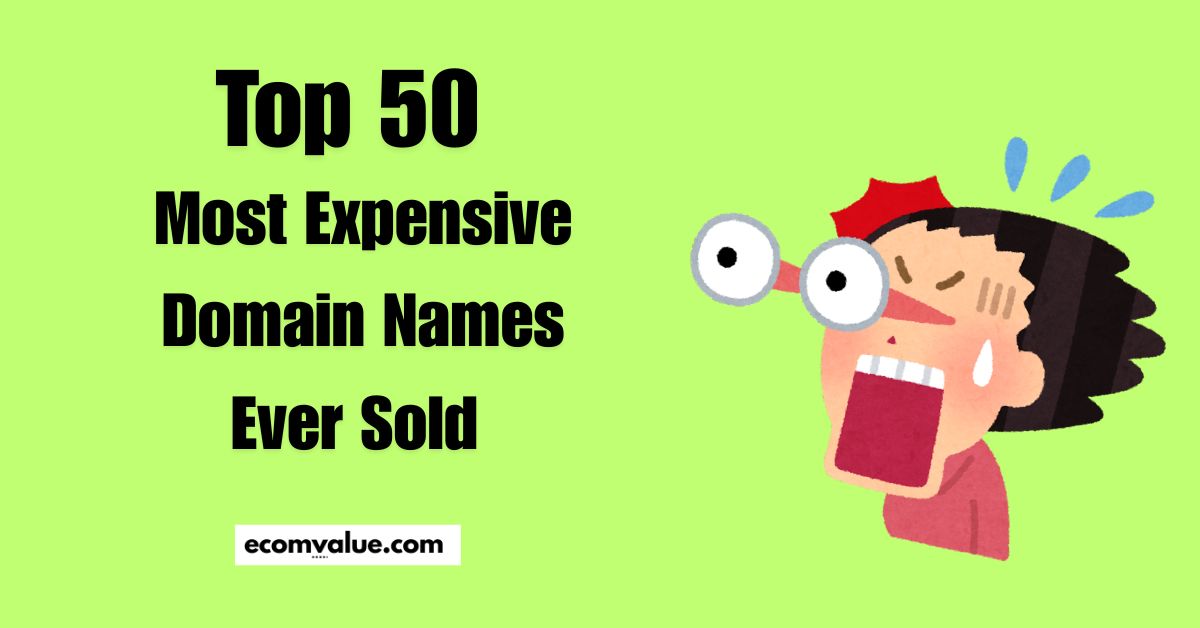 Most Expensive Domain Names Ever Sold