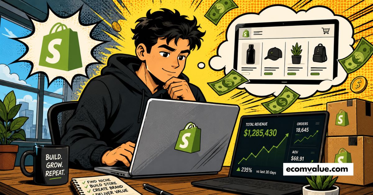 highest earning Shopify stores by solo creators