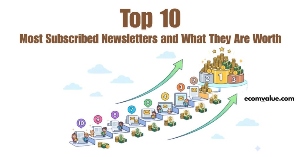 most subscribed newsletters
