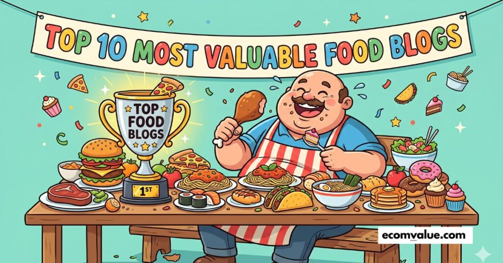 most valuable food blogs in the world