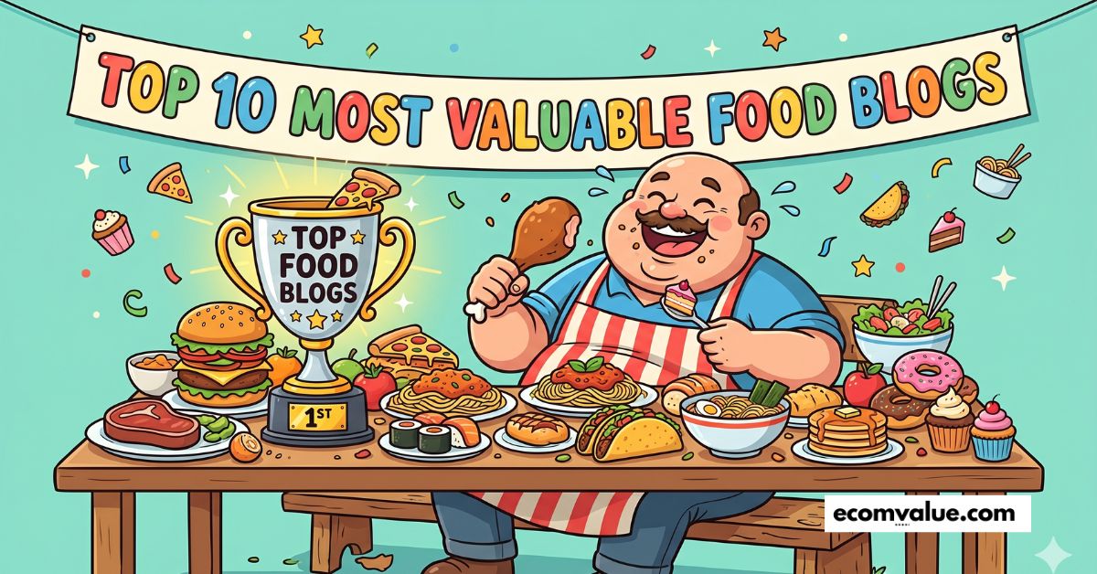 most valuable food blogs in the world